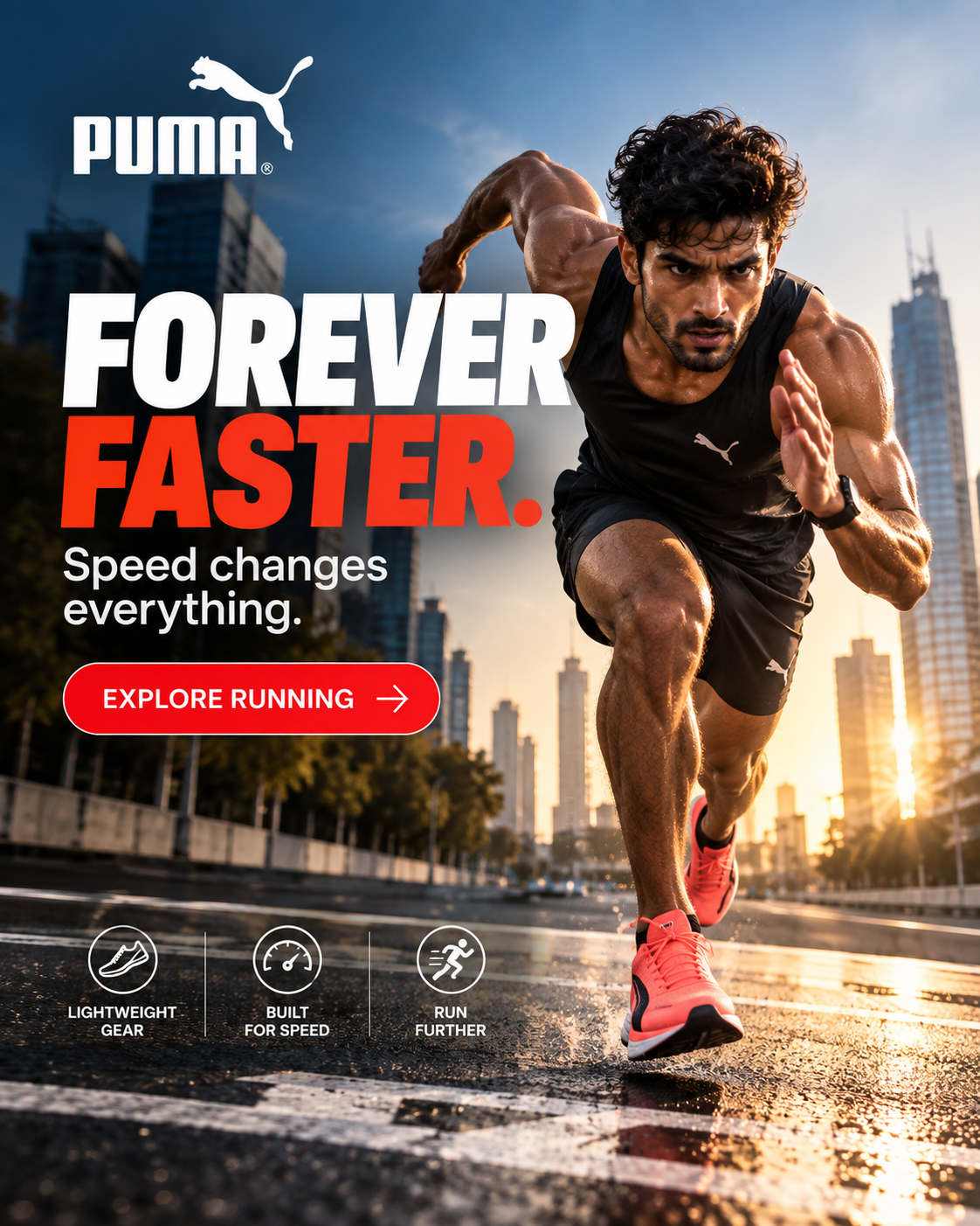 Puma campaign created on Brandvertise