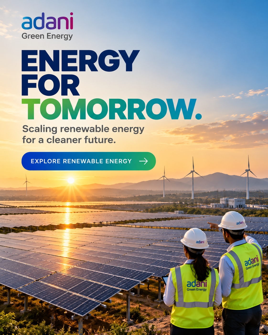 Adani campaign created on Brandvertise