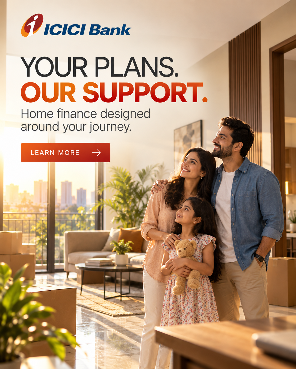 ICICI Bank campaign created on Brandvertise