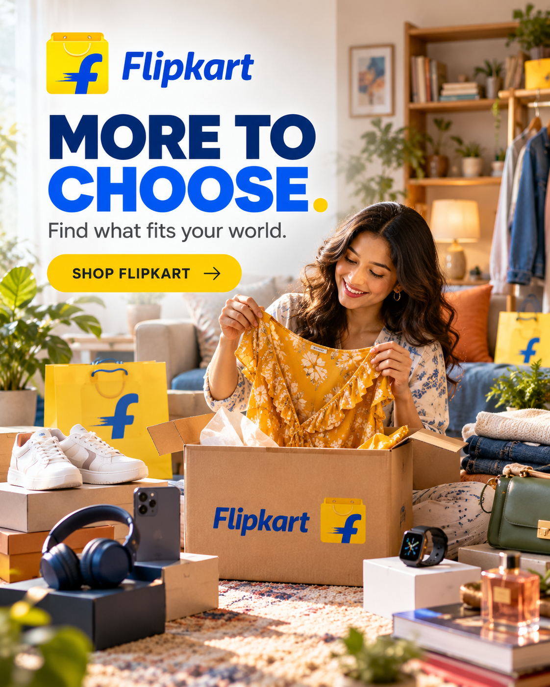 Flipkart campaign created on Brandvertise