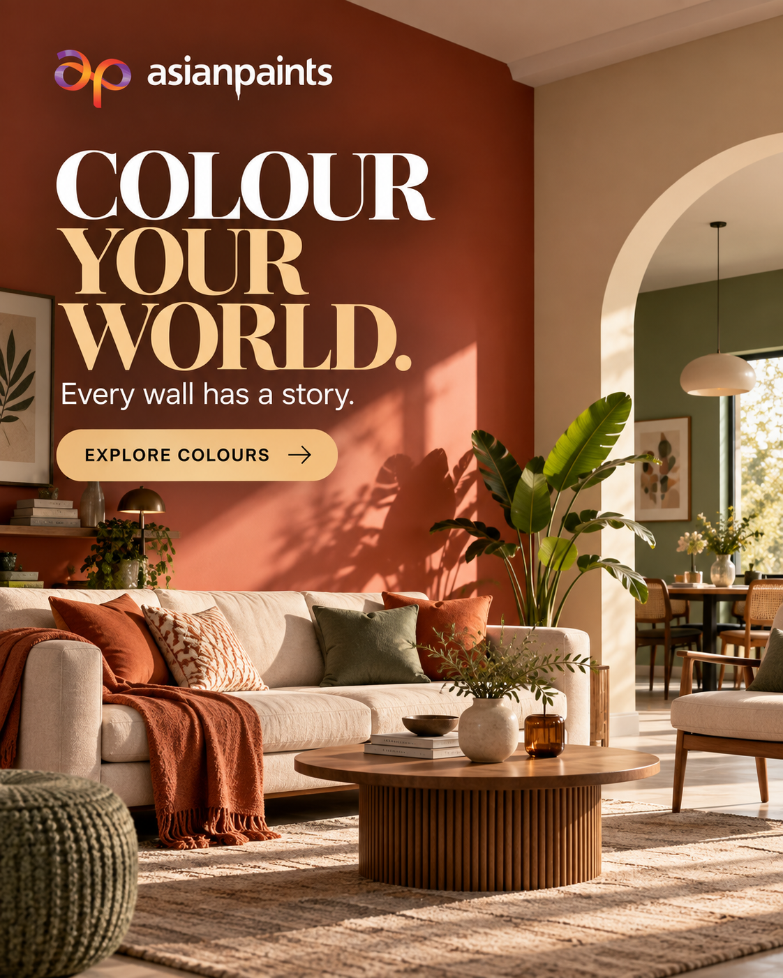 Asian Paints campaign created on Brandvertise
