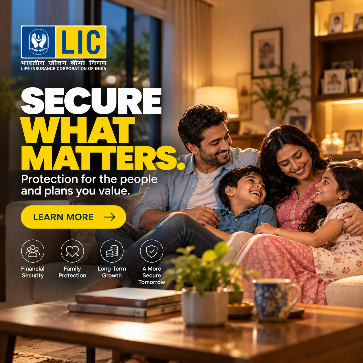 LIC campaign created on Brandvertise