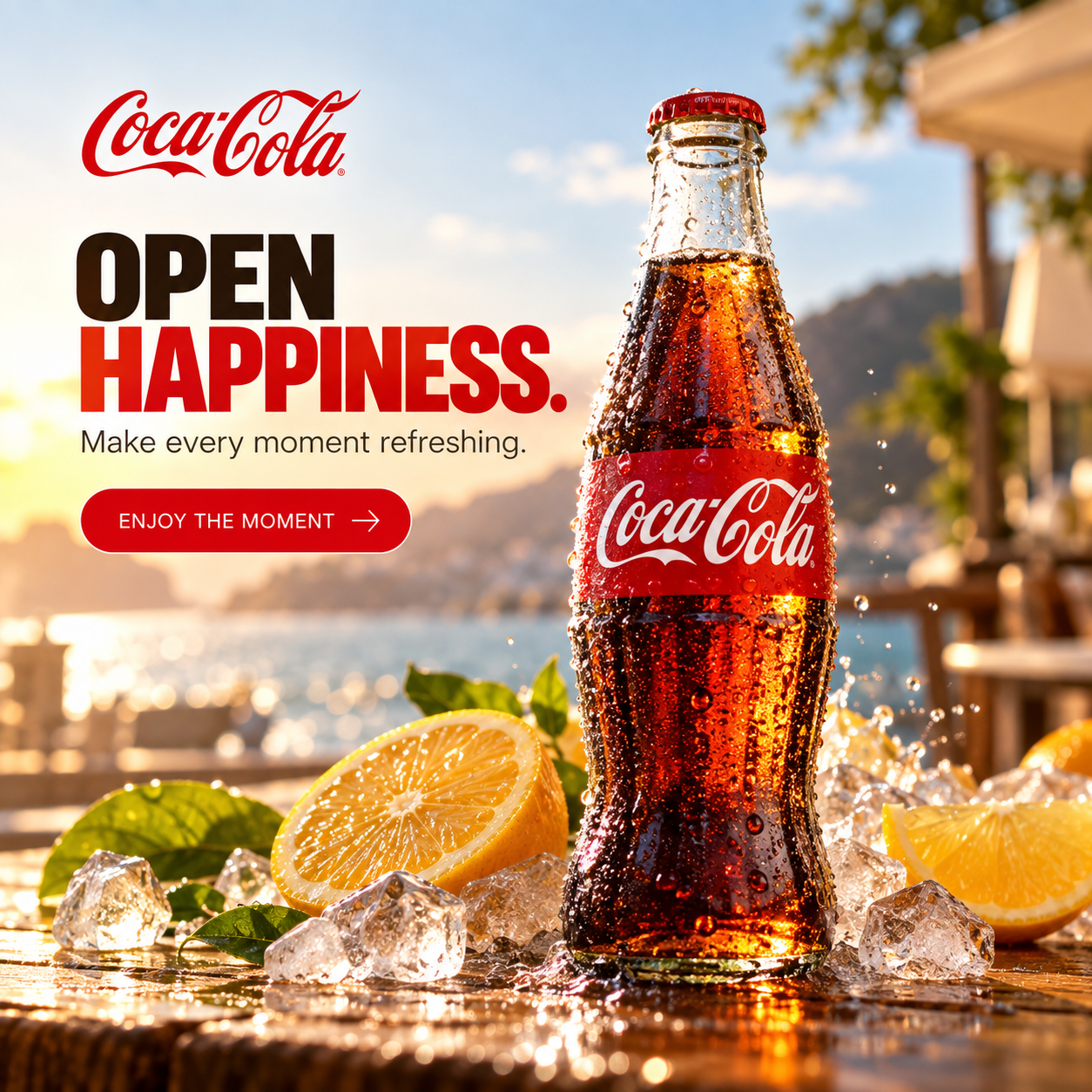 Coca-Cola campaign created on Brandvertise