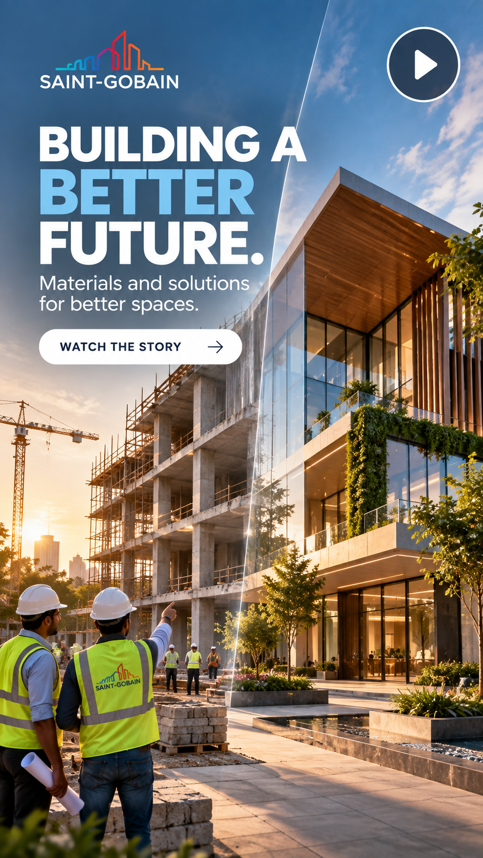 Saint-Gobain campaign created on Brandvertise