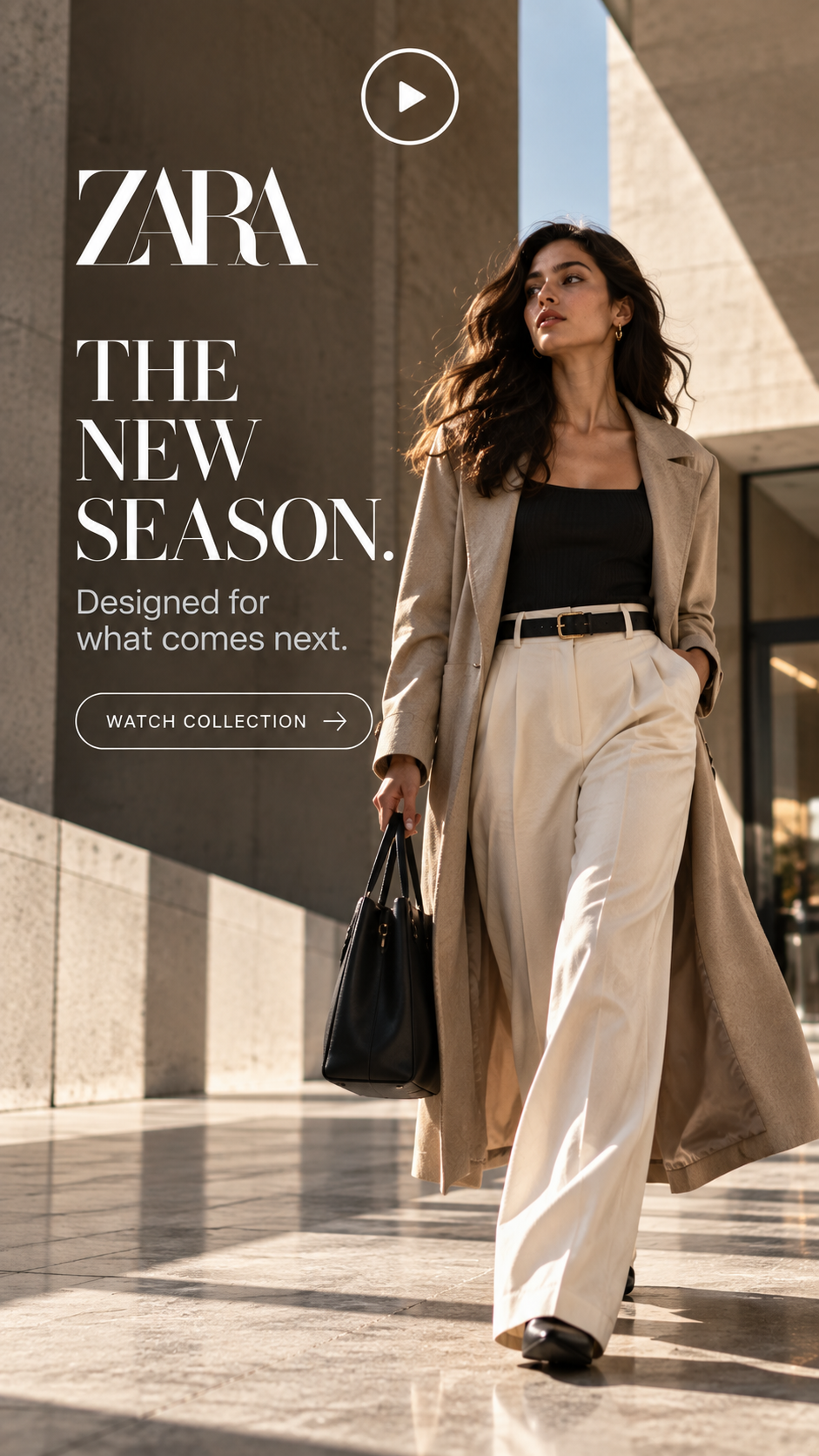 Zara campaign created on Brandvertise