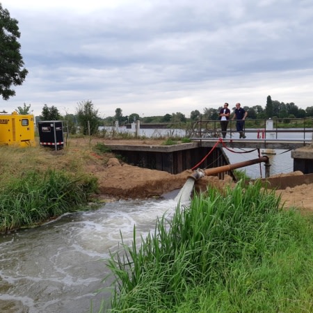 Piekbuien in Boxmeer samen te lijf