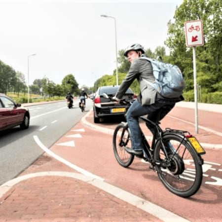 Fietspad of rijbaan? Meer keuzevrijheid voor speedpedelec-gebruikers