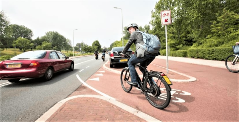 Fietspad of rijbaan? Meer keuzevrijheid voor speedpedelec-gebruikers