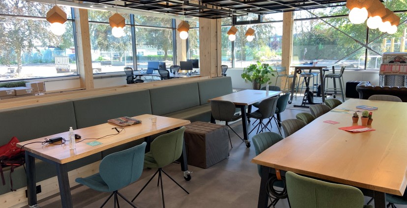 Onze eerste werkdag in HoutWerk