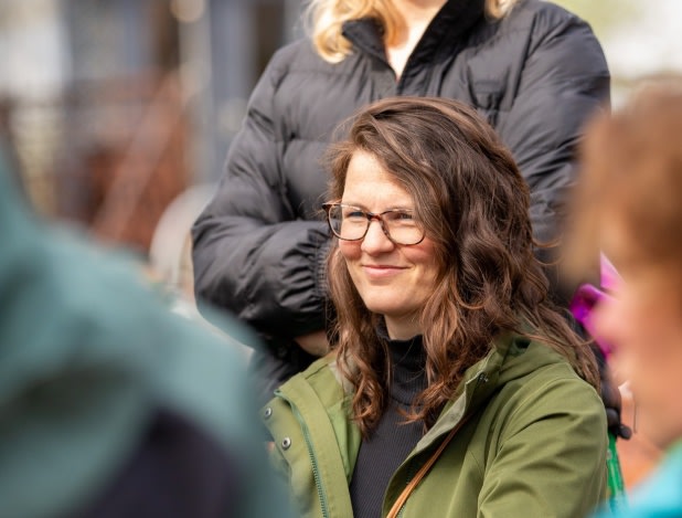 Mariska bij Patersessie