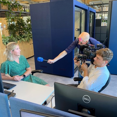 Nieuwsuur; mede-eigenaar van het bedrijf waar je werkt