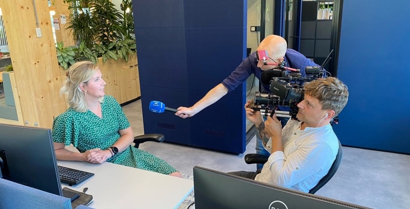 Nieuwsuur; mede-eigenaar van het bedrijf waar je werkt