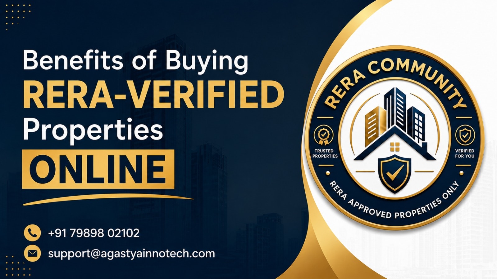 Benefits of Buying RERA-Verified Properties Online