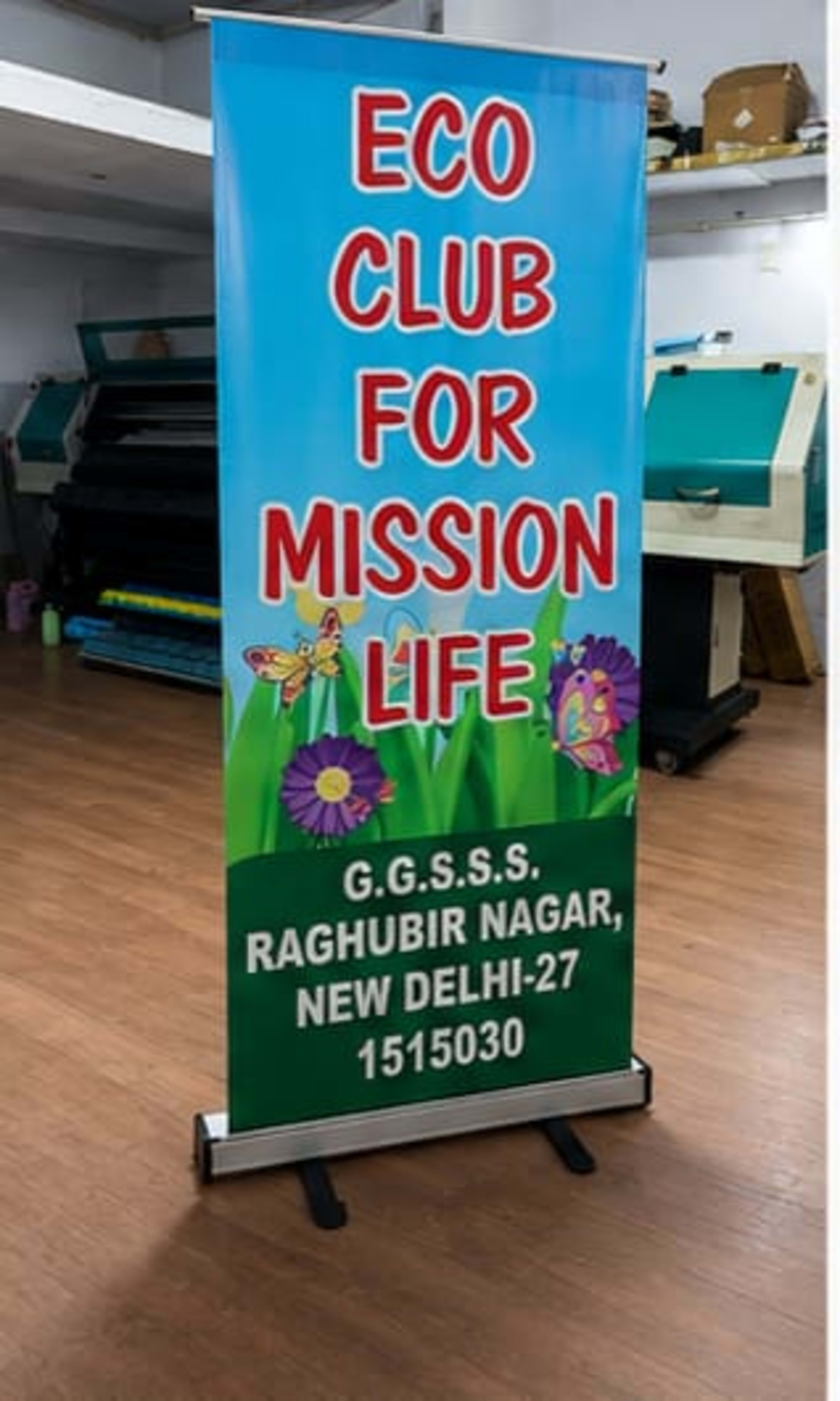Promotional standee printing by Vaisshali Printers