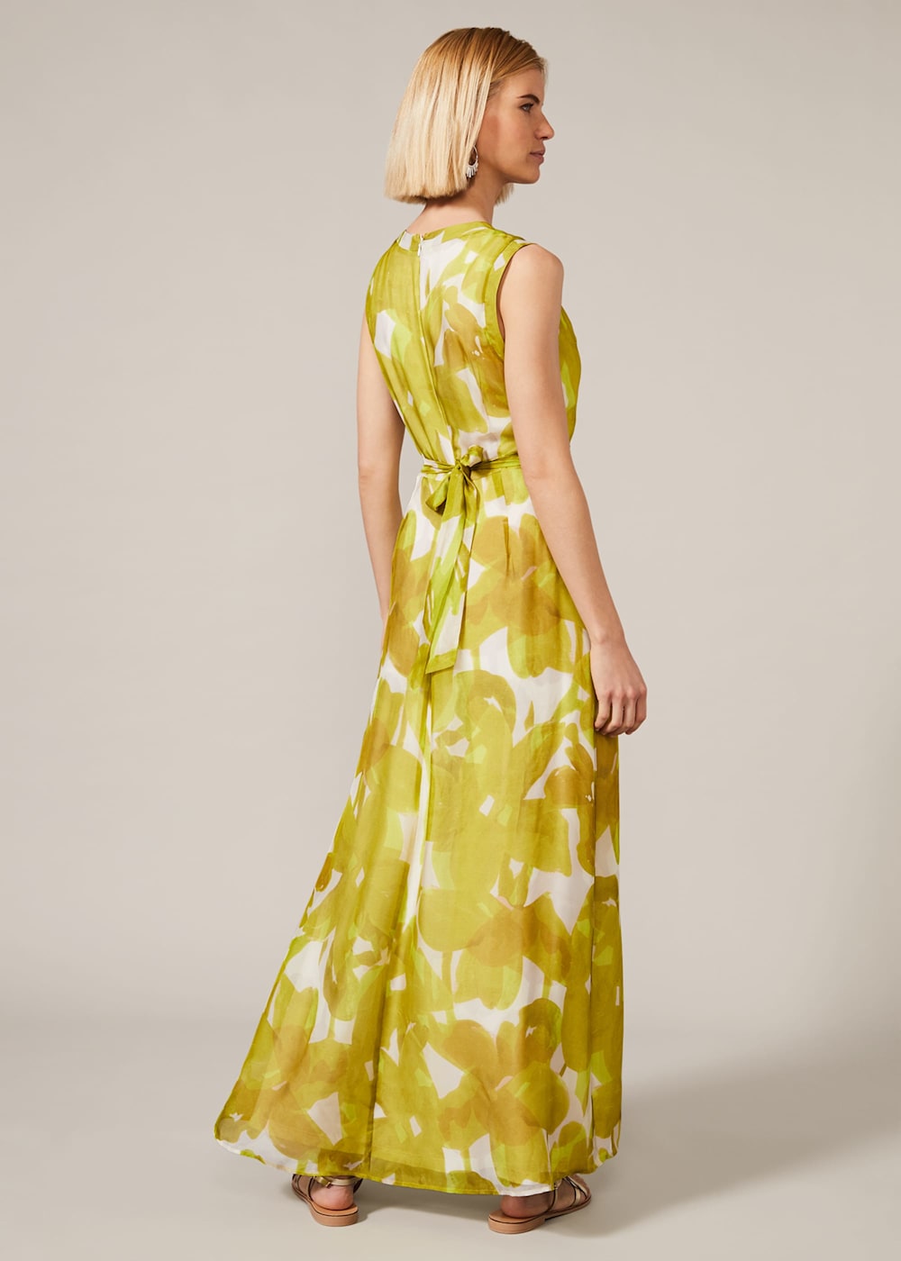 Coline Silk Blend Maxi Dress Phase Eight UK