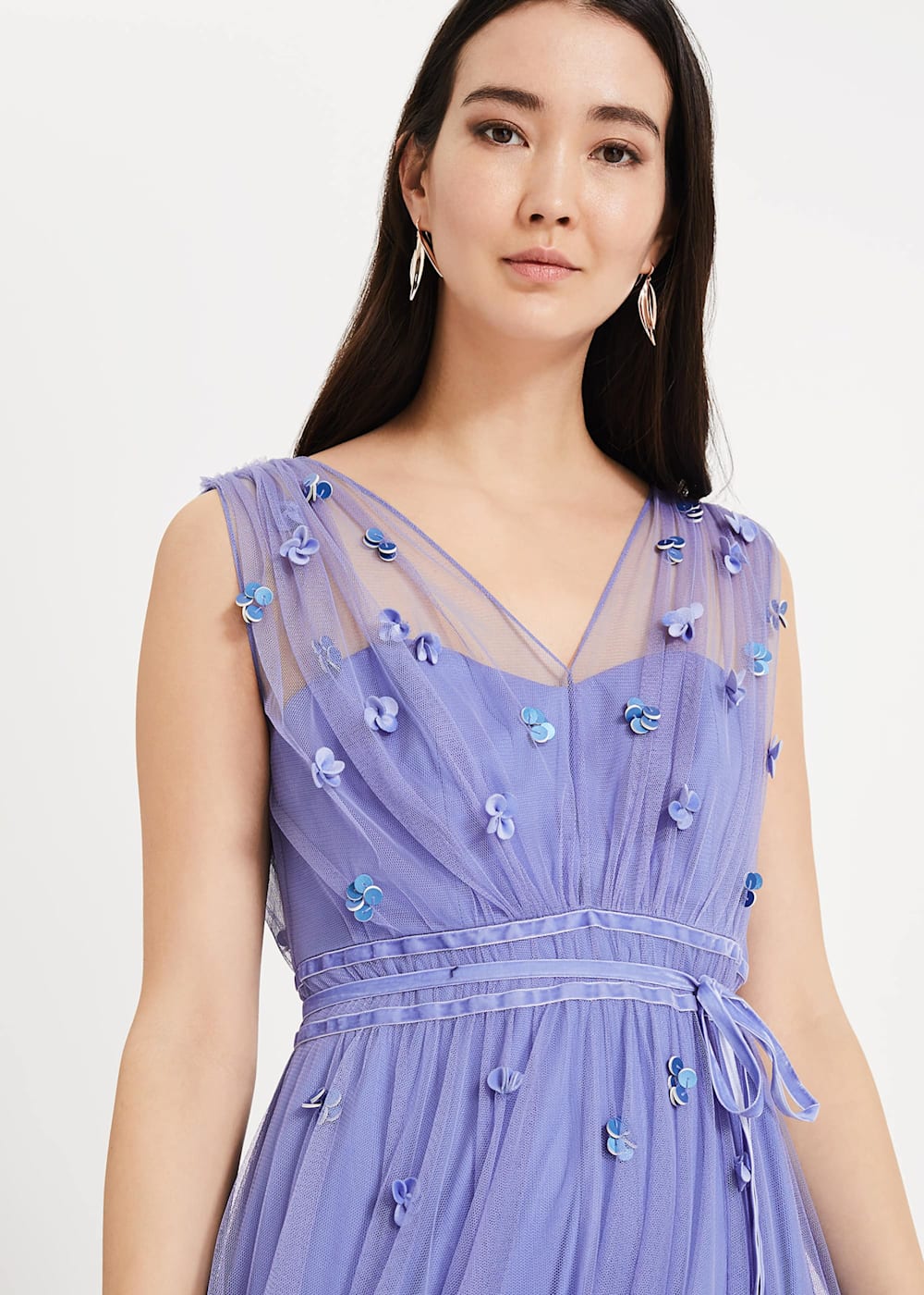 Yazmina tulle maxi dress deals