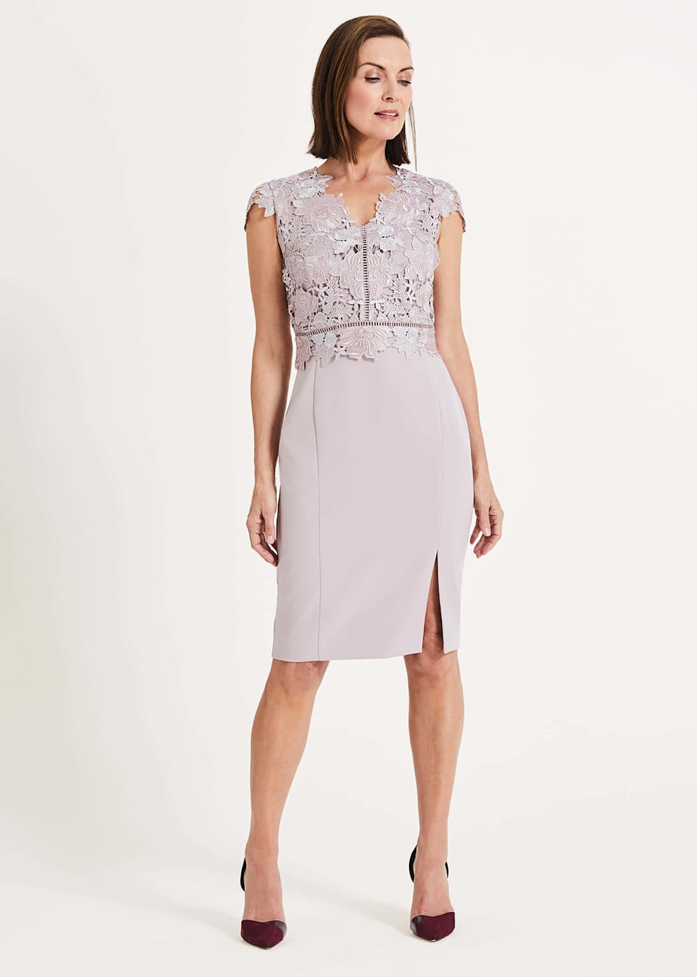 Caroline lace bodice dress store