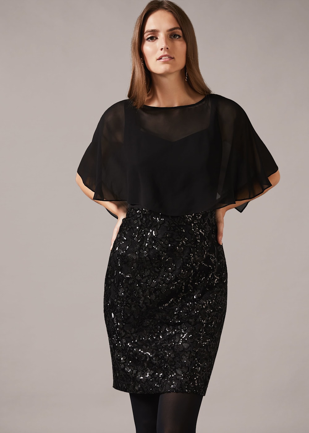 Black marcy sequin skirt dress new arrivals