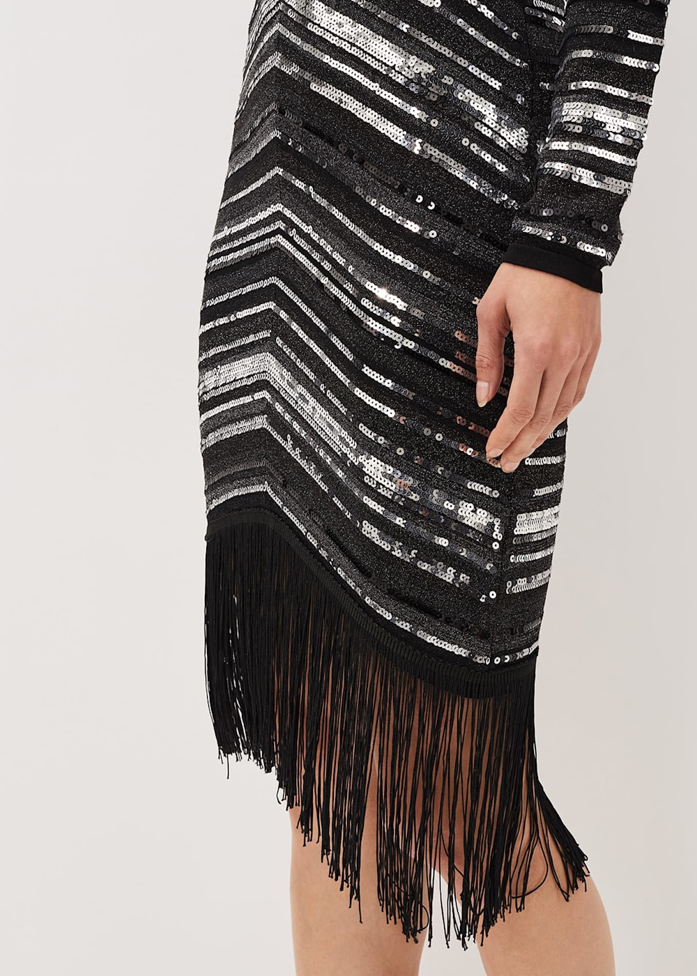 Chevron sequin dress shop