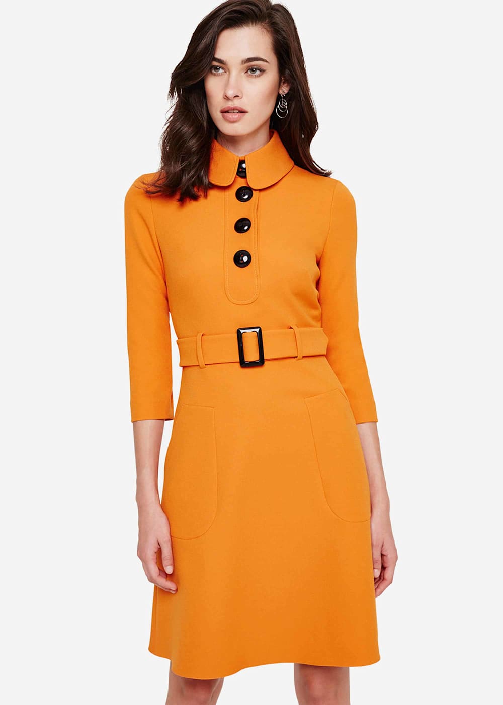 Adie Button Detail Dress Phase Eight UK