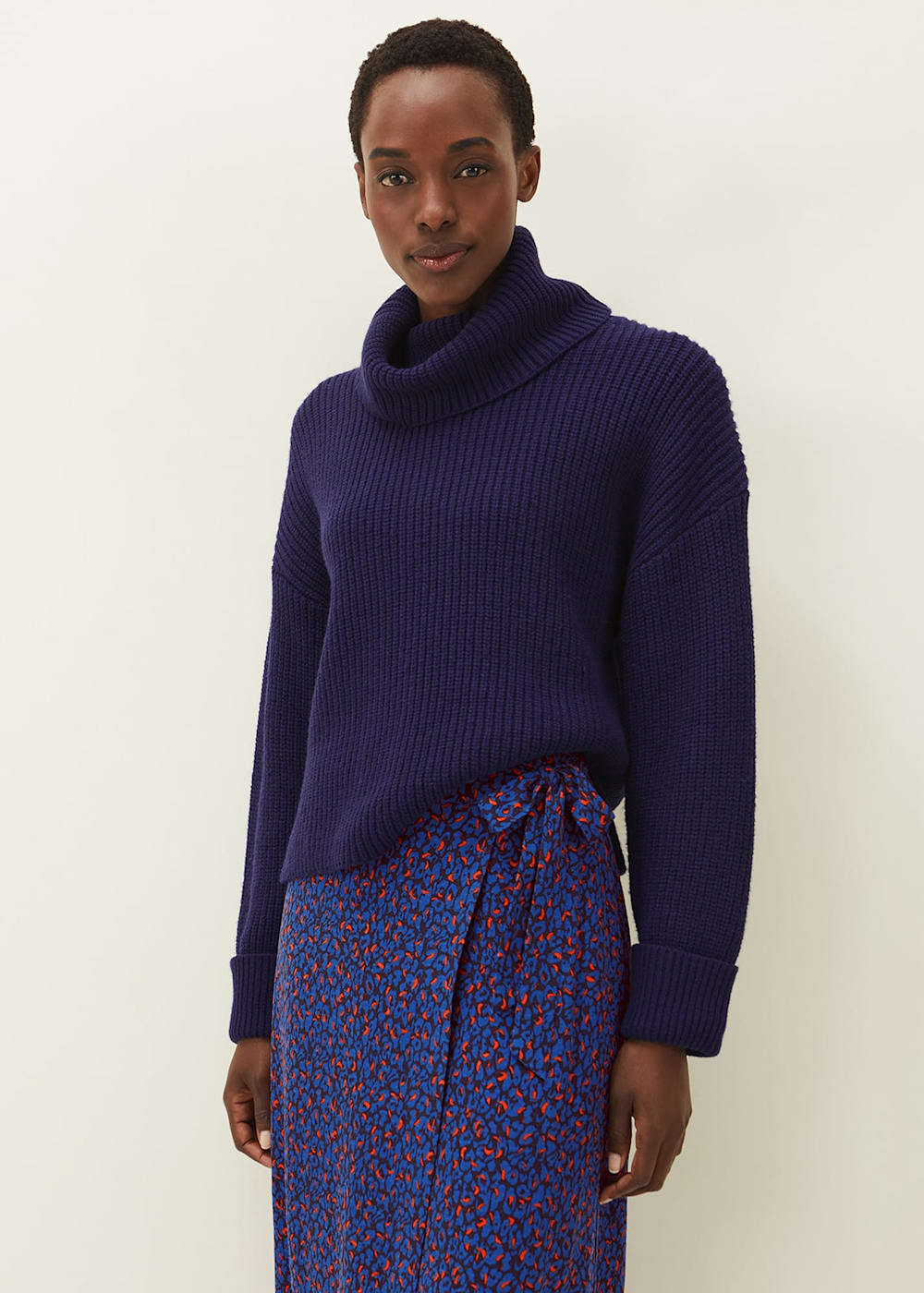 Karine Chunky Roll Neck Jumper Phase Eight UK