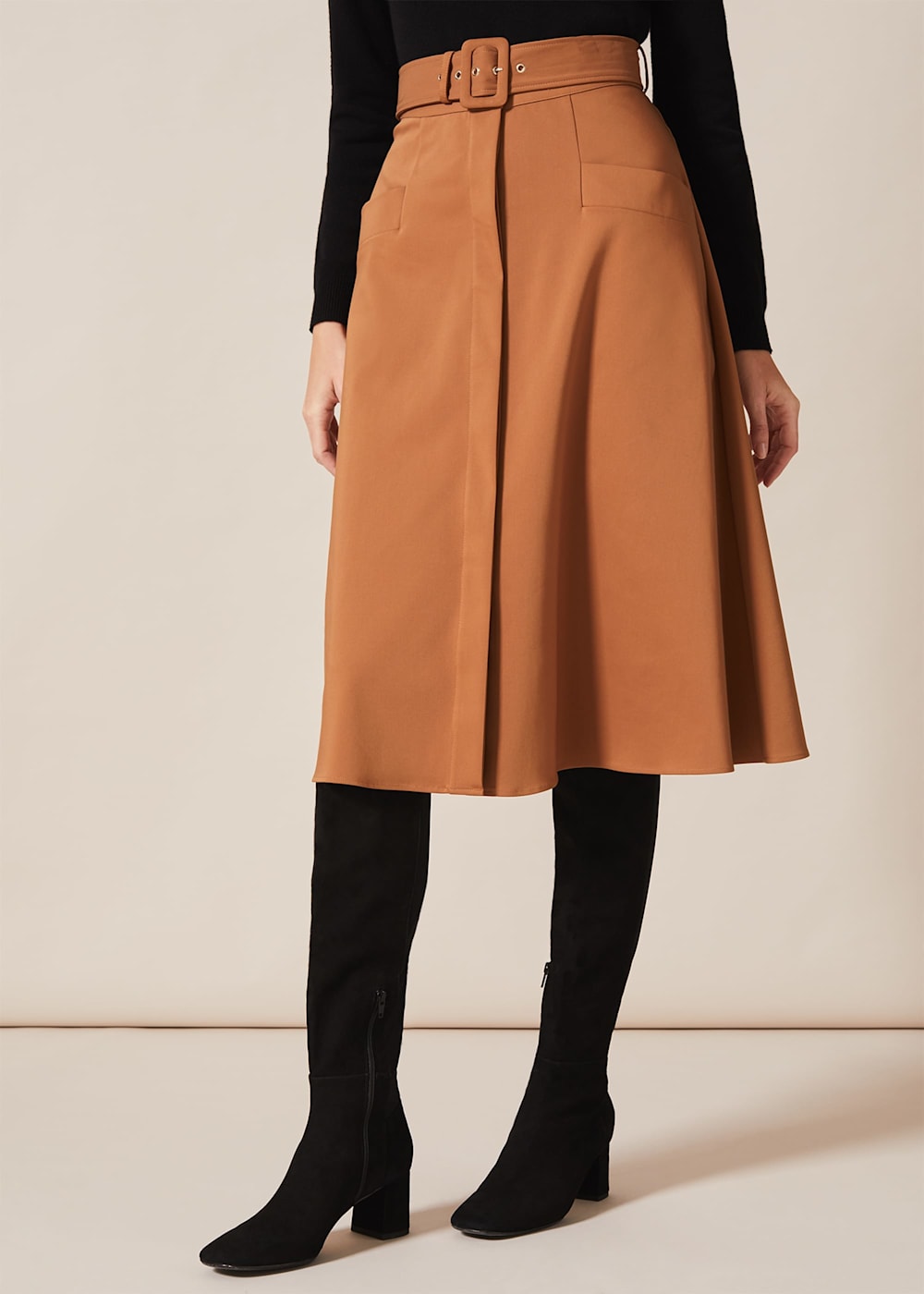 A line utility skirt clearance