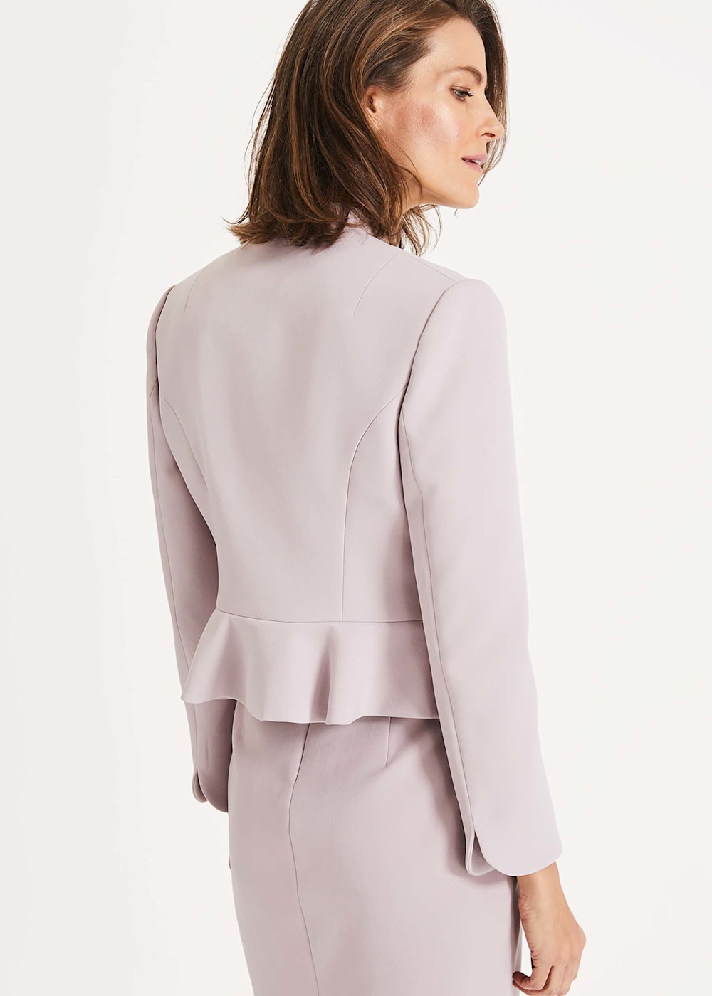 Caroline peplum back jacket 2025