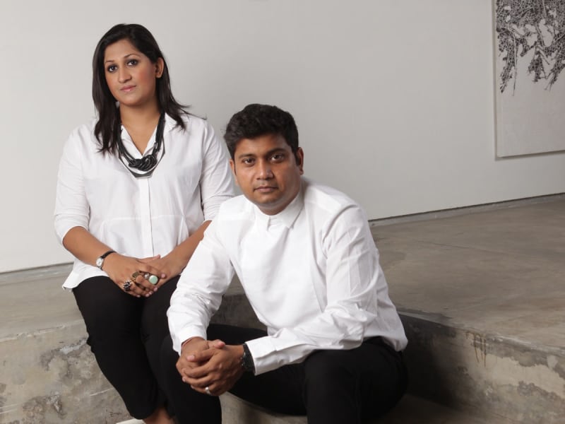 Prateek Raja and Priyanka Raja