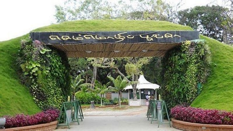 Semmozhi Poonga Botanical Park Chennai 