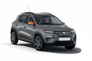 Dacia Spring with winter tyres
