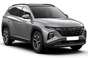 Hyundai Tucson with chauffeur