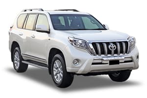 Toyota Land Cruiser Prado with chauffeur