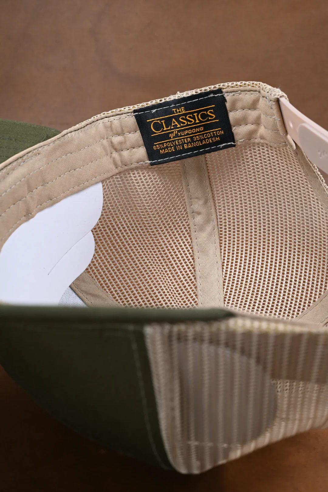 YUPOONG CLASSIC VERDE MUSGO/BEIGE thumbnail 3
