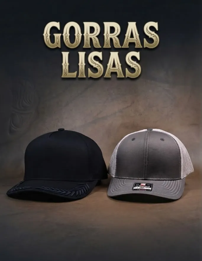 GORRAS LISAS 