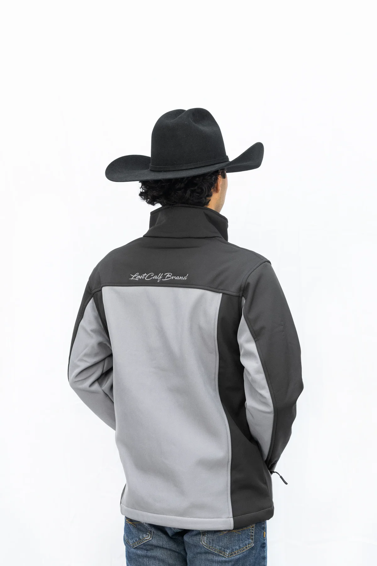 JACKET NEGRO/ GRIS  TALLA  S.M thumbnail 2