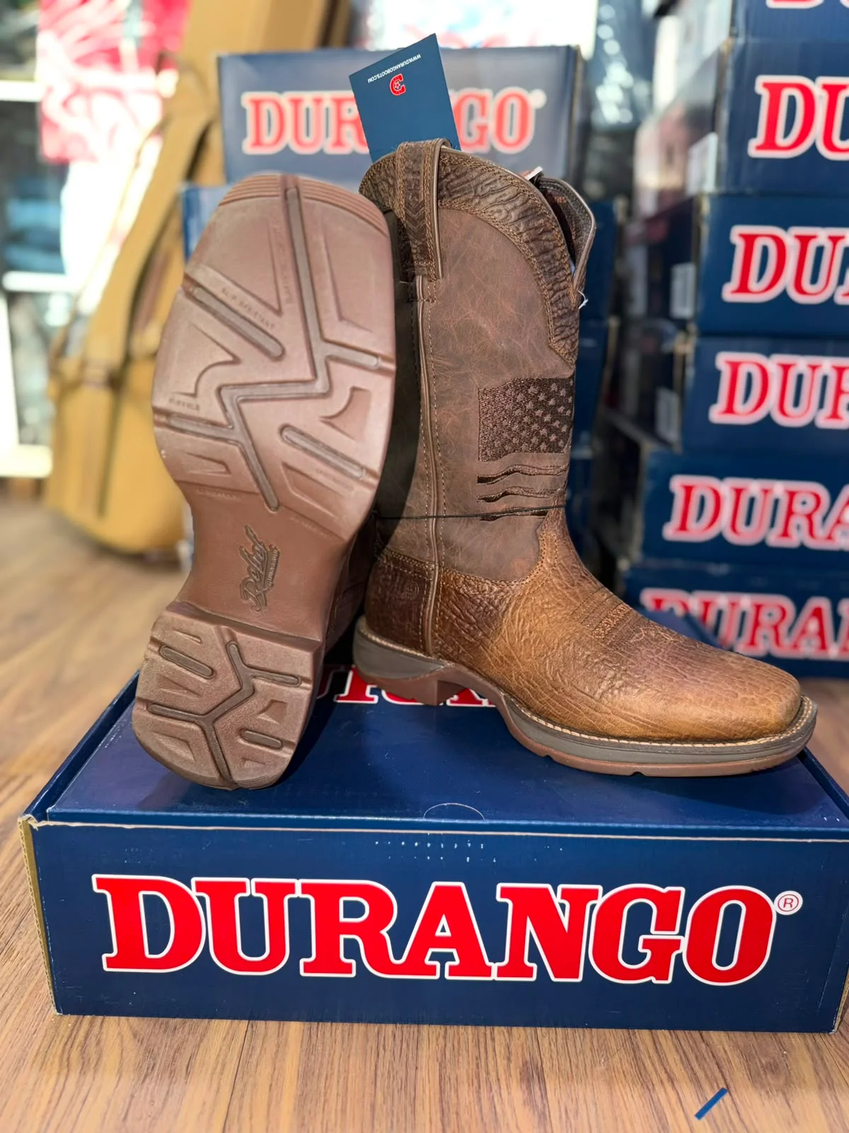BOTAS DURANGO CAFE GARRAS