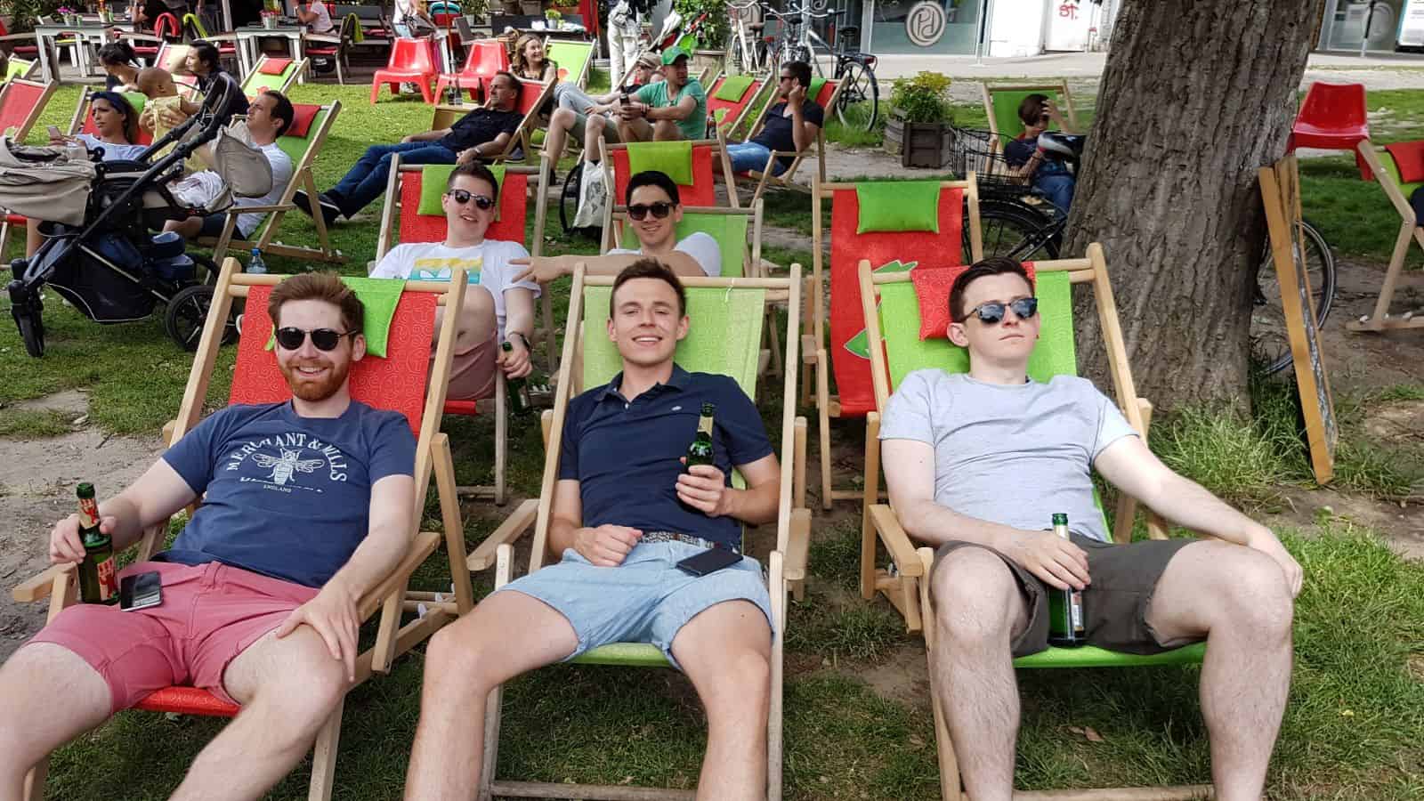 lads-drinking-beer-in-deck-chairs