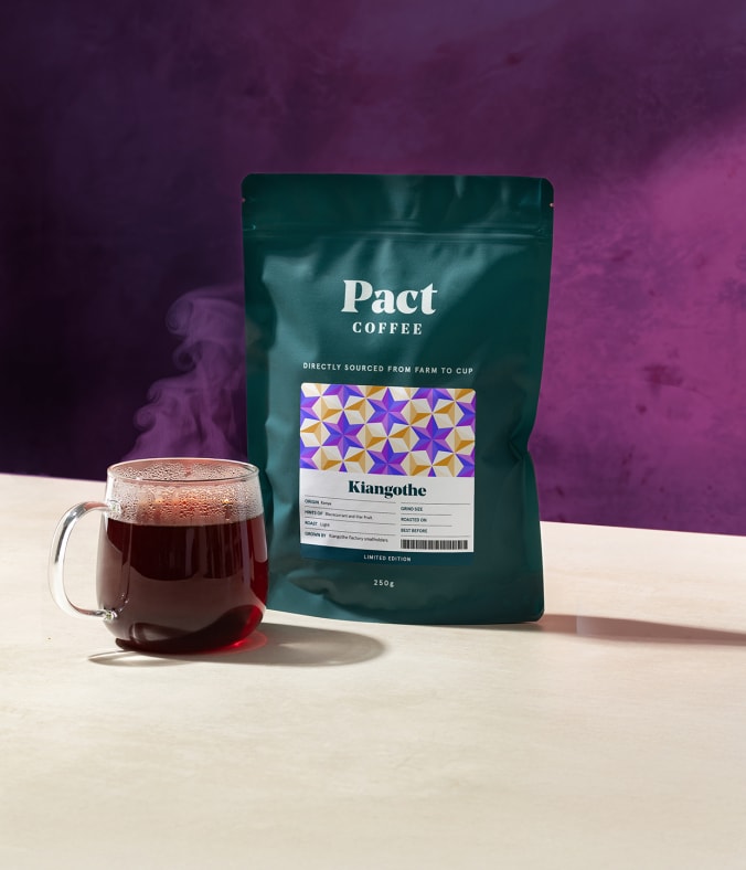 Kiangothe, a limited edition light roasted by Pact in June 2026
