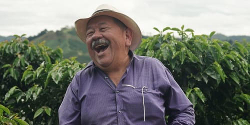 Orlando Babativa of El Paraiso Farm in Colombia