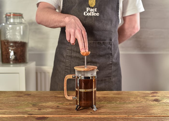 How to make cafetière coffee | Pact Coffee