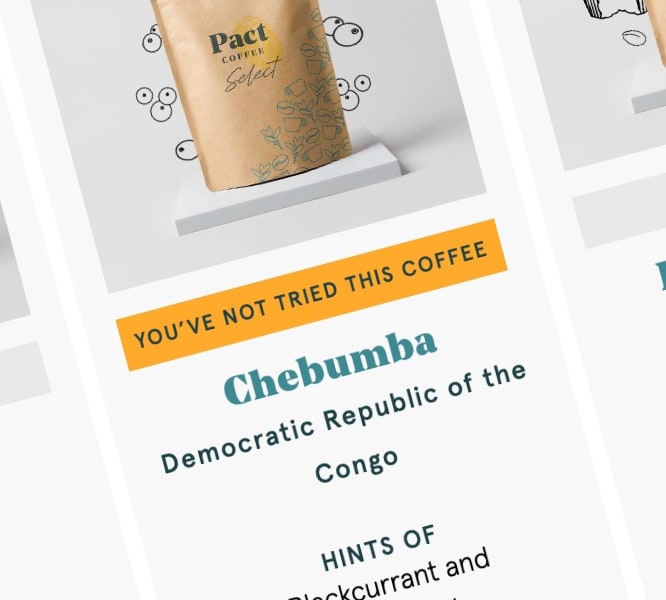 Choose from 100+ coffees a year