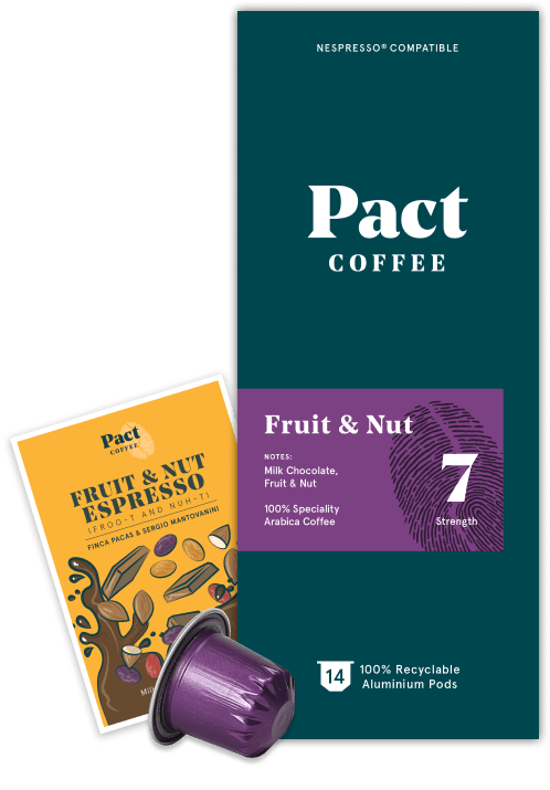 Fruit and Nut Flavour Pods