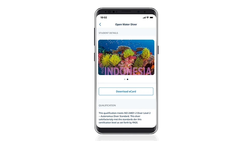 Duik in Indonesië eCard van Brandon Cole