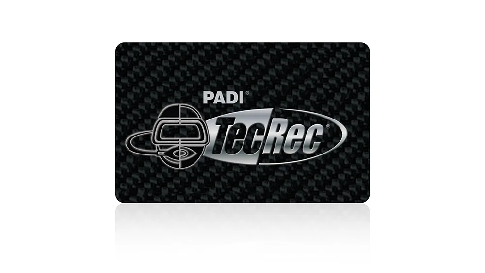 PADI® TecRec® Card