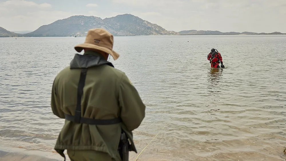 public safety diver practice