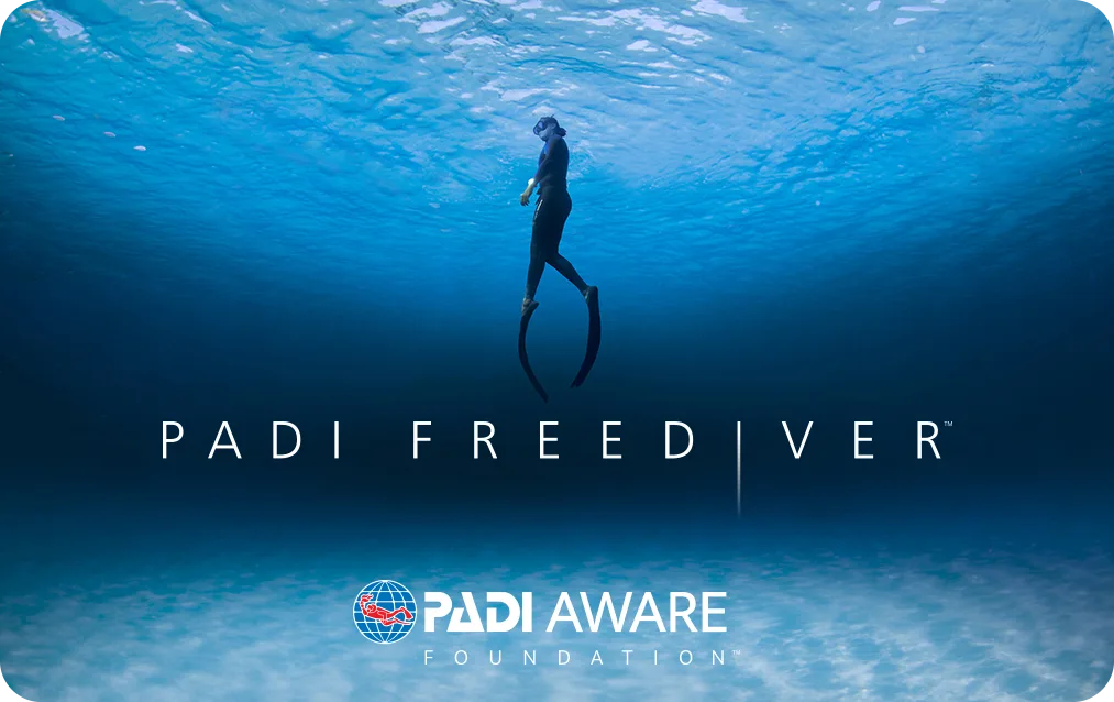 PADI Aware Freediver™ Card