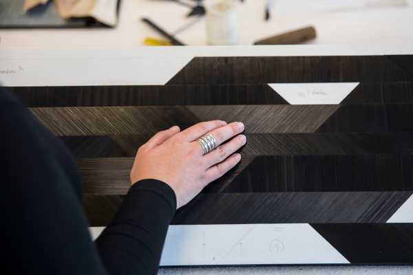 Paravent Bambou, Flavia de Laubadère et Paelis, atelier d'artisanat d'art spécialisé en marqueterie de paille