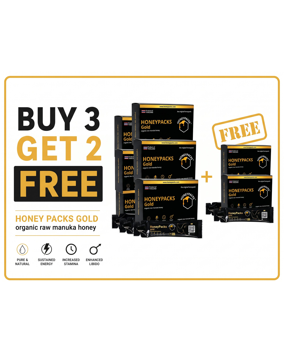 Buy 3 get 2 free bundle