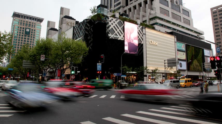 Facial Recognition Flags Woman On Bus Ad For 'Jaywalking' In China