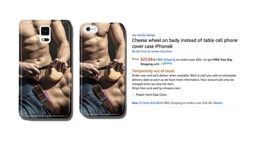 A bot on Amazon is making the best, worst smartphones cases